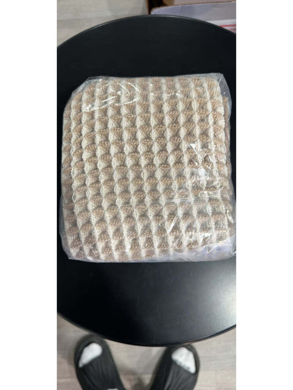 Waffle-Texture Kitchen or Bathroom Mat